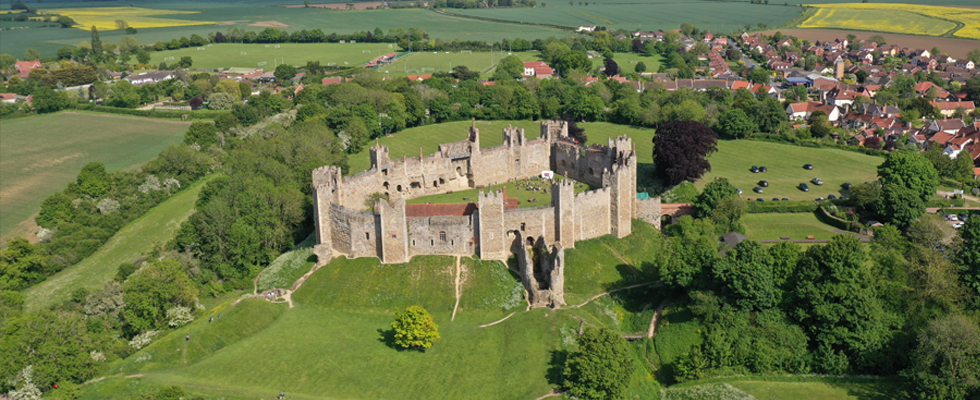 Framlingham Castle, Suffolk, UK